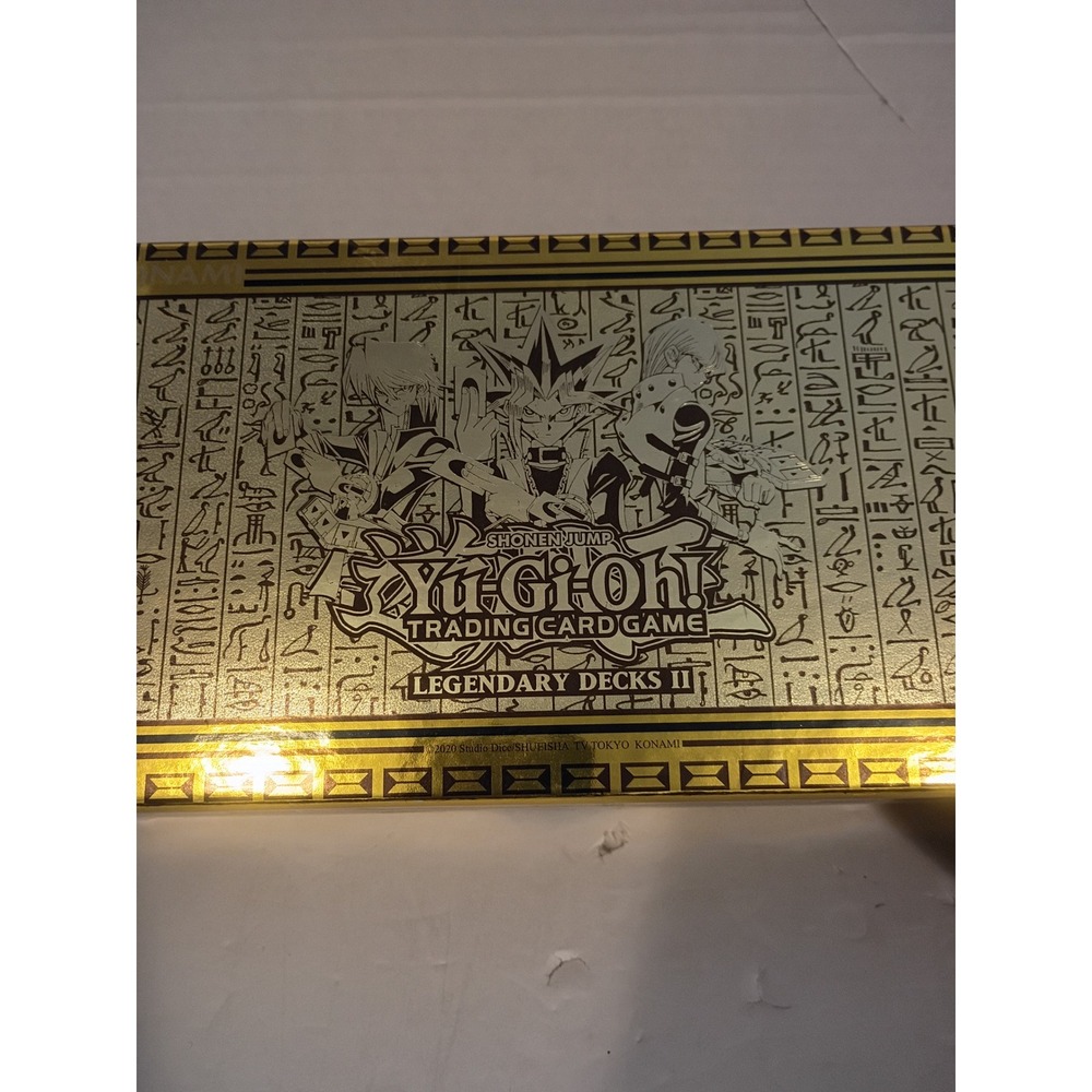 Yu-Gi-Oh Legendary Decks II Yugi Kaiba Joey Collector Box Set Konami cards only